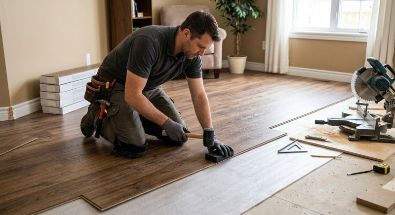Laminate Floor Installation in Kinsman, OH