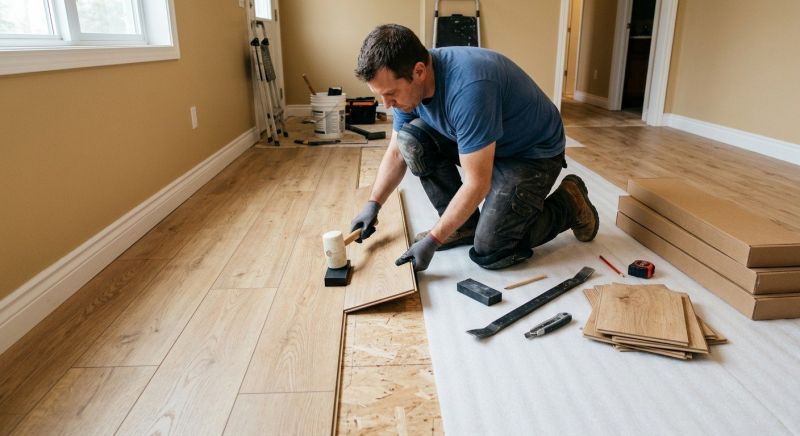 Laminate Floor Installation in Meadville, PA