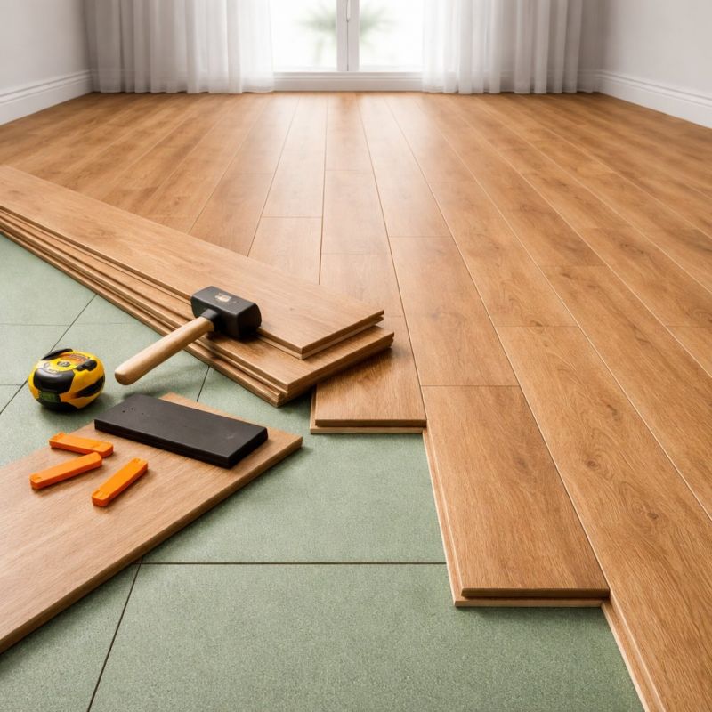 Laminate Floor Remodeling in Mercer County, PA