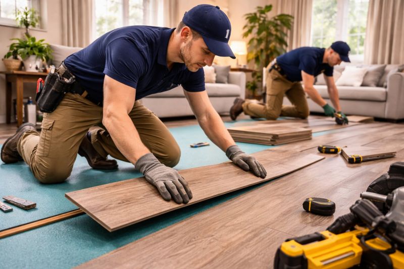Laminate Floor Replacement in Brookfield, OH