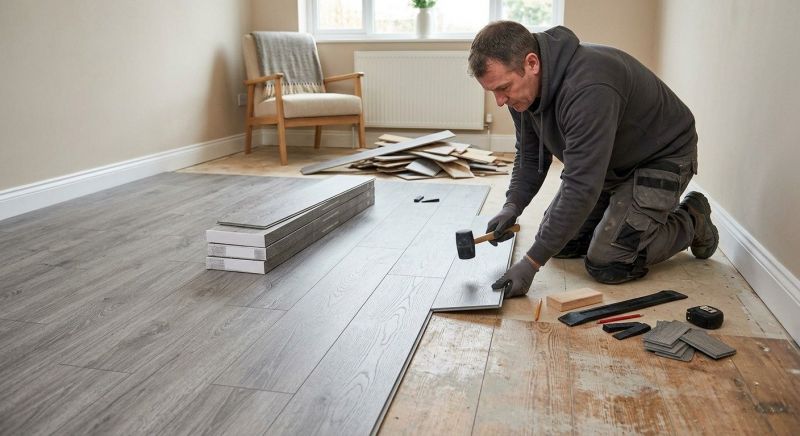 Laminate Floor Replacement in Hubbard, OH