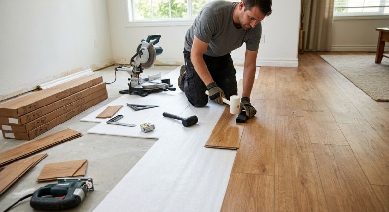 Laminate Floor Replacement in Mercer County, PA