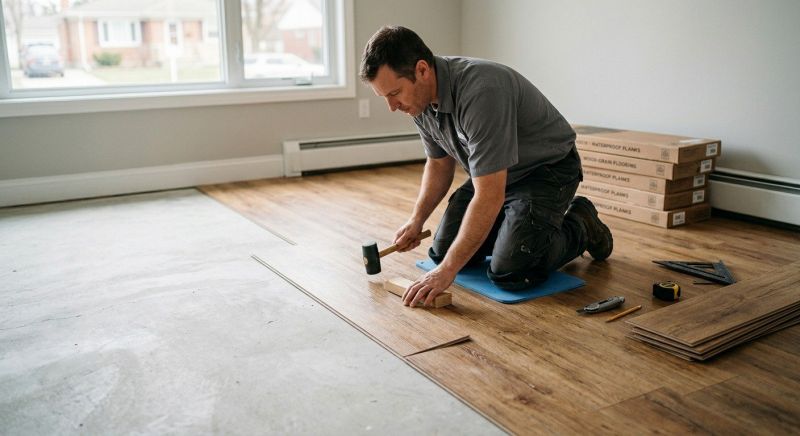 Linoleum Floor Installation in Mercer County, PA