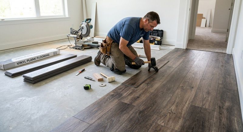 Linoleum Floor Installation in Mercer County, PA