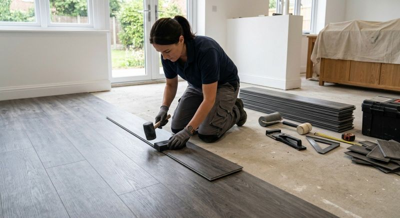 Luxury Vinyl Tile Installation in Hubbard, OH