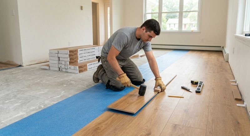 Lvt Flooring Installation in Warren, OH