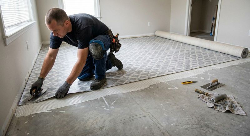 Sheet Flooring Installation in Mercer County, PA