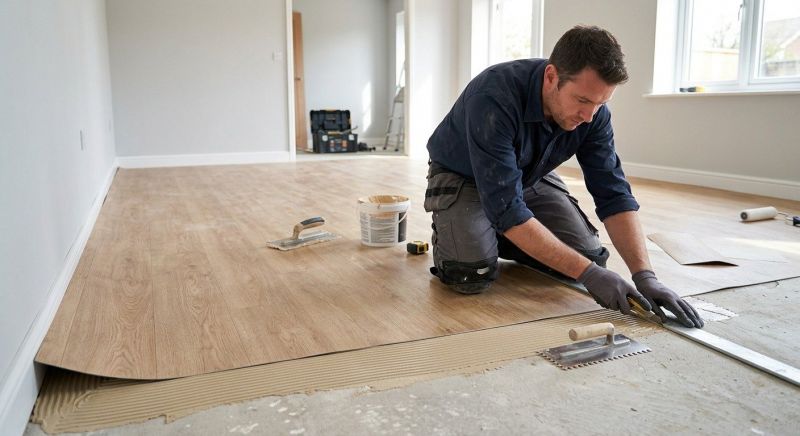 Sheet Flooring Installation in Trumbull County, OH
