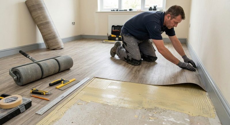 Sheet Vinyl Installation in Greenville, PA