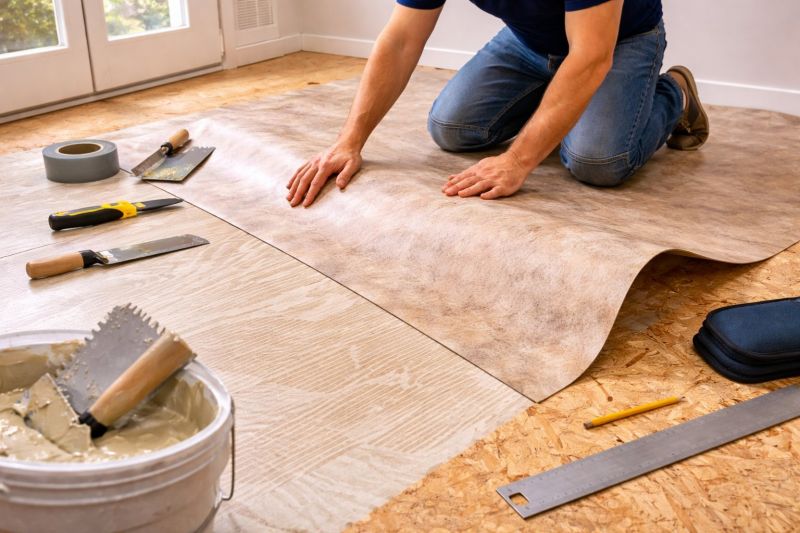 Sheet Vinyl Installation in Mercer County, PA