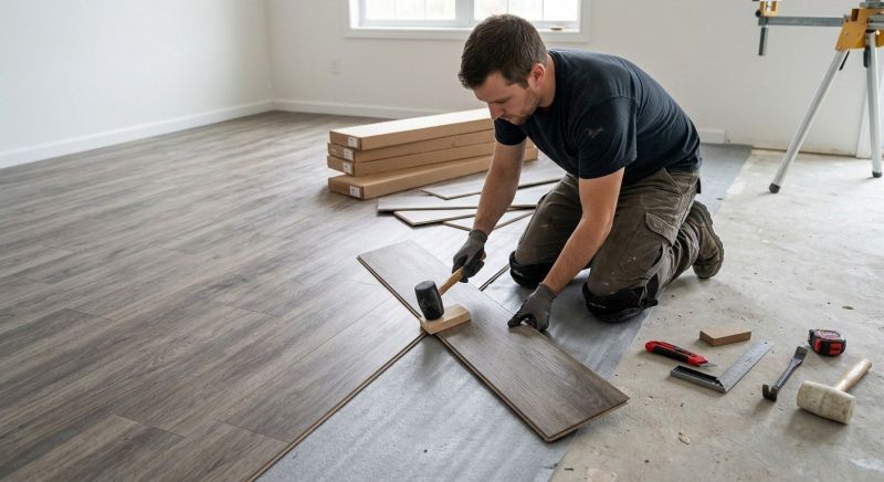 Vinyl Flooring Installation in Cortland, OH