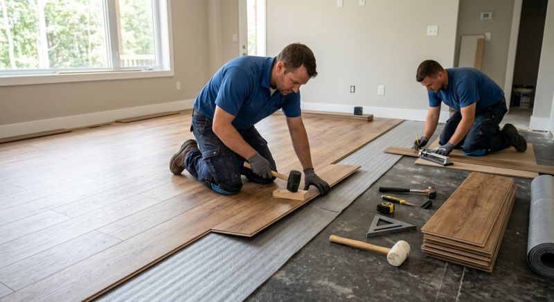 Vinyl Flooring Installation in Girard, OH