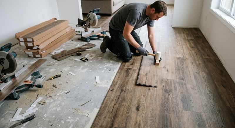 Vinyl Flooring Installation in Volant, PA