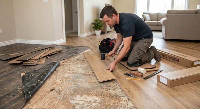 Vinyl Flooring Service in Mercer County, PA