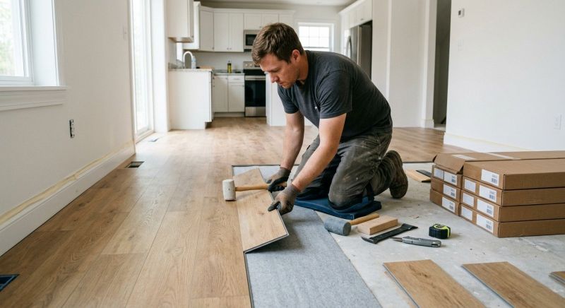 Vinyl Plank Floor Installation in Mercer County, PA