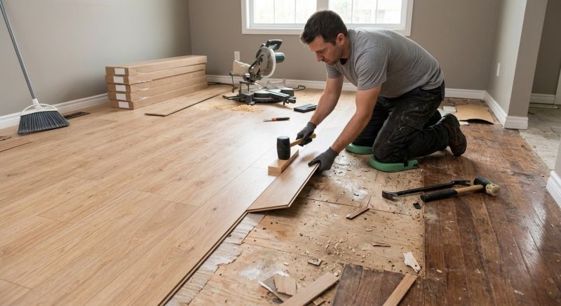 Wood Laminate Installation in Mercer County, PA